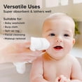 thumbnail image 4 of Ultra - Soft Organic Rayon Baby Washcloths - Gentle on Sensitive Skin, 4 of 4