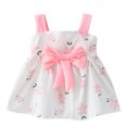 thumbnail image 1 of Penkiiy Robe Nuisette d'Été Mignonne à Imprimé Floral pour Tout-Petits Enfants Bébés Filles, Robe Princesse avec Nœud, Déguisement Princesse 2-3 Ans Rose Offre Été 2023, 1 of 7