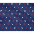 thumbnail image 4 of oneOone Cotton Flex Fabric Hash Sign Kasuri Print Sewing Fabric BTY 40 Inch Wide, 4 of 4