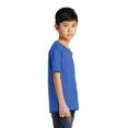 thumbnail image 3 of Port & Company ®  - Youth Core Blend Tee.  Pc55y M Royal, 3 of 3
