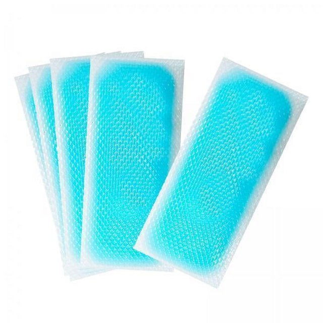 Bunblic 2-4pack Baby Cooling Patches Gel Polymer Instant Cooling Hydrogel for Home Use 4 Pcs