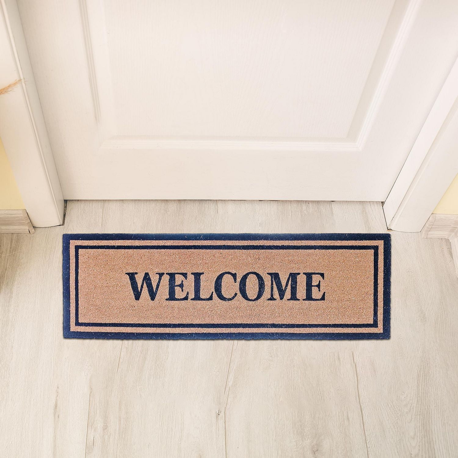IH Casa Decor Natural Fibers Door Mat Welcome 16 X 48