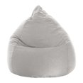 thumbnail image 1 of Gouchee Home Breeze Light Grey Bean Bag Cover – Soft Microfiber Beanbag Slipcover with Funnel Filling System, Machine Washable for Living Room, Playroom, or Classrooms, 1 of 3