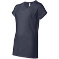 thumbnail image 4 of Gildan T-Shirt Ajusté à Col en V pour Femmes SoftStyleÂ® 7,5 Oz./verge Lin., 4 of 7