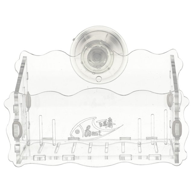 Miangastore Fish Tank Planter Cup Aquarium Planter Creative Acrylic Planter Clear Design Fish Tank Planter
