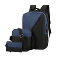 thumbnail image 2 of EGNMCR Backpack Three Piece Set, Large Capacity USB Student Backpack, Suitable For School And Outdoor Travel, Computer Bag For Men And Women With Large Capacity backpack backpack, 2 of 2