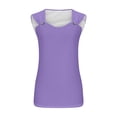 thumbnail image 3 of RXIRUCGD 2025 Vêtements d'Été pour Enfants Filles Débardeur Sans Manches Couleur Unie Col Rond, 3 of 3
