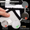 thumbnail image 3 of KOEXM Get Naked Bath Mat Cute Bathroom Rugs 16" x 24", Non-Slip Absorbent Funny Bath Mat, Machine Washable Small Funny Bathroom Decor Black Shower Rug, 3 of 6
