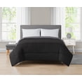 thumbnail image 1 of Mainstays Black Reversible Comforter Twin, 1 of 6