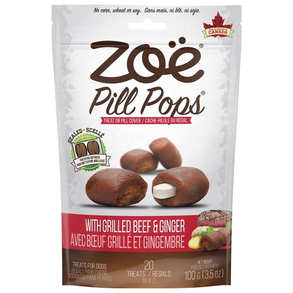 Zoë Pill Pops Boeuf Grillé avec Gingembre