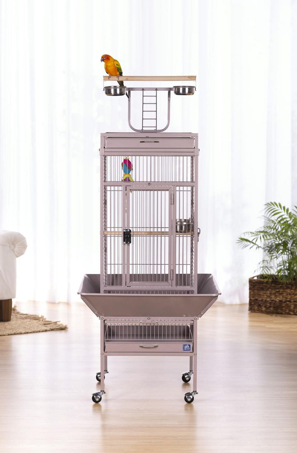 Cage à oiseaux Prevue poli Select Blush