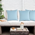 thumbnail image 1 of Hyknon Coussins Décoratifs d'Extérieur Imperméables Housse de Coussin Moderne Couleur Unie Coussin Dossier Housse de Coussin Douce Confortable Coussins Décoratifs, 1 of 5