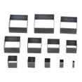 thumbnail image 2 of Leather Punching Die, Clear Squares Leather Cutting Mold Pointed Edges  For Fabric, 2 of 8