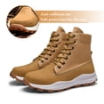 thumbnail image 3 of Bottes de Randonnée pour Hommes Légères Antidérapantes Randonnée Camping Décontractées Bottillon Cheville Extérieur Confortable Botte de Travail, 3 of 6