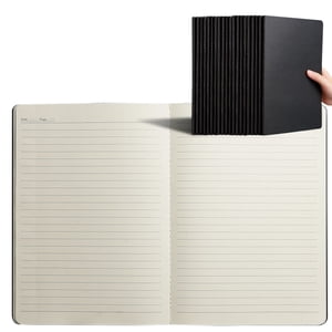 Fournitures de classe, A5 Livre d'exercice ordinaire étudiant livre d'écriture en papier Kraft Ligne horizontale carnet, Cadeaux d'enseignant