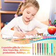 thumbnail image 3 of DASTTUIS 600 Pieces Beadable Pens - 200 Plastic Beadable Pens Bulk, Refills & Pen Bags Included - Beaded Pens Kit Cute Ballpoint Pens Black Ink - DIY Pens for Studen, 3 of 6