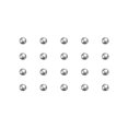 thumbnail image 1 of Unique Bargains 3/32' Chrome Steel Bearing Balls G5 Precision 100 Pack, 1 of 4