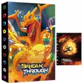 thumbnail image 1 of Trading Card Holder Card Album Binder, Trading Card binder, Present for Children, Folder Book Collectible Card Album, 4-Pocket with 30-Pages 240-Trading Cards Capacity-(PHL2), 1 of 5