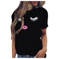 thumbnail image 1 of T-Shirt à Manches Courtes à Manches Courtes à Manches Courtes pour Femme, 1 of 6