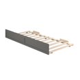 thumbnail image 1 of Atlantic Furniture Trundle Bed Twin Atlantic Gray, 1 of 4