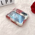 thumbnail image 4 of Rose Red Flower Phone Hard Plastic Protective Shockproof Case For Samsung Galaxy Flip 5 Flip 4 Flip 3, 4 of 4