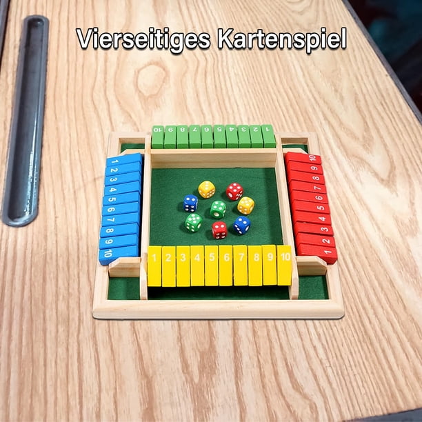 SHUT THE BOX 10 (4 JOUEURS) | : un site de vente de jeux de société sur la région Bordelaise