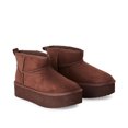thumbnail image 3 of Time and Tru Women's Platform Cozy Boots, 3 of 4
