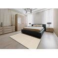 thumbnail image 4 of Ahgly Company Tapis d'Intérieur Rectangle Contemporain Désert Sable Beige, 2' x 3', 4 of 6