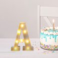 thumbnail image 4 of RXIRUCGD Letters Lights Alphabet Lamp LED Letter Lighting Letter Light Illuminated Letters Night Lights Decoration For Birthday Party Wedding Children’s Room, 4 of 6