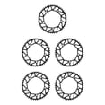 thumbnail image 1 of Redempat Chain Ring - Easy To Install Durable Wide Compatibility - Bike Crank Precise Fit Bicycles Crank 48T  black 5Set, 1 of 6