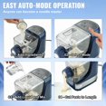 thumbnail image 2 of KFFKFF Electric Noodle Machine, 150W Auto Pasta Crafting Device, Offers 8 Unique Pasta Forms, Equipped with 4 Smart Settings, Holds up to 500g of Flour, Includes Measuring Tools and Cleaning Brush, 2 of 9