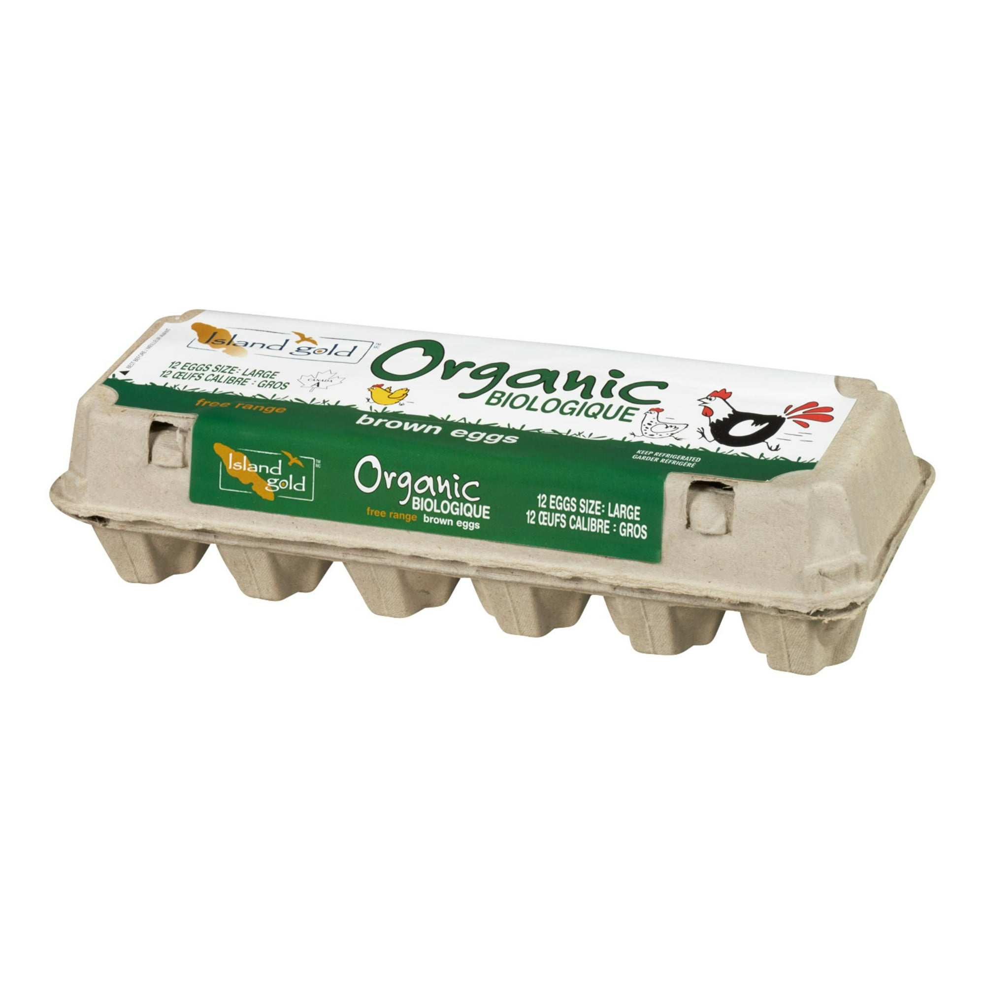 Island Gold Gros Ouefs Biologique