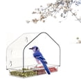 thumbnail image 2 of SXcggal Window Bird Feeders With Strong Suction Cups Color Printed For Wild Birds Garden Yard Clear Bird Feeders For Window Viewing Outdoors Window Bird Feeder For Cats Practical Bird Feeders, 2 of 8