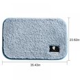 thumbnail image 1 of MesaSe Memory Foam Coral Fleece Non Slip Bathroom Mat Super Soft Microfiber Bath Mat Machine Washable Bath Rugs, 1 of 2