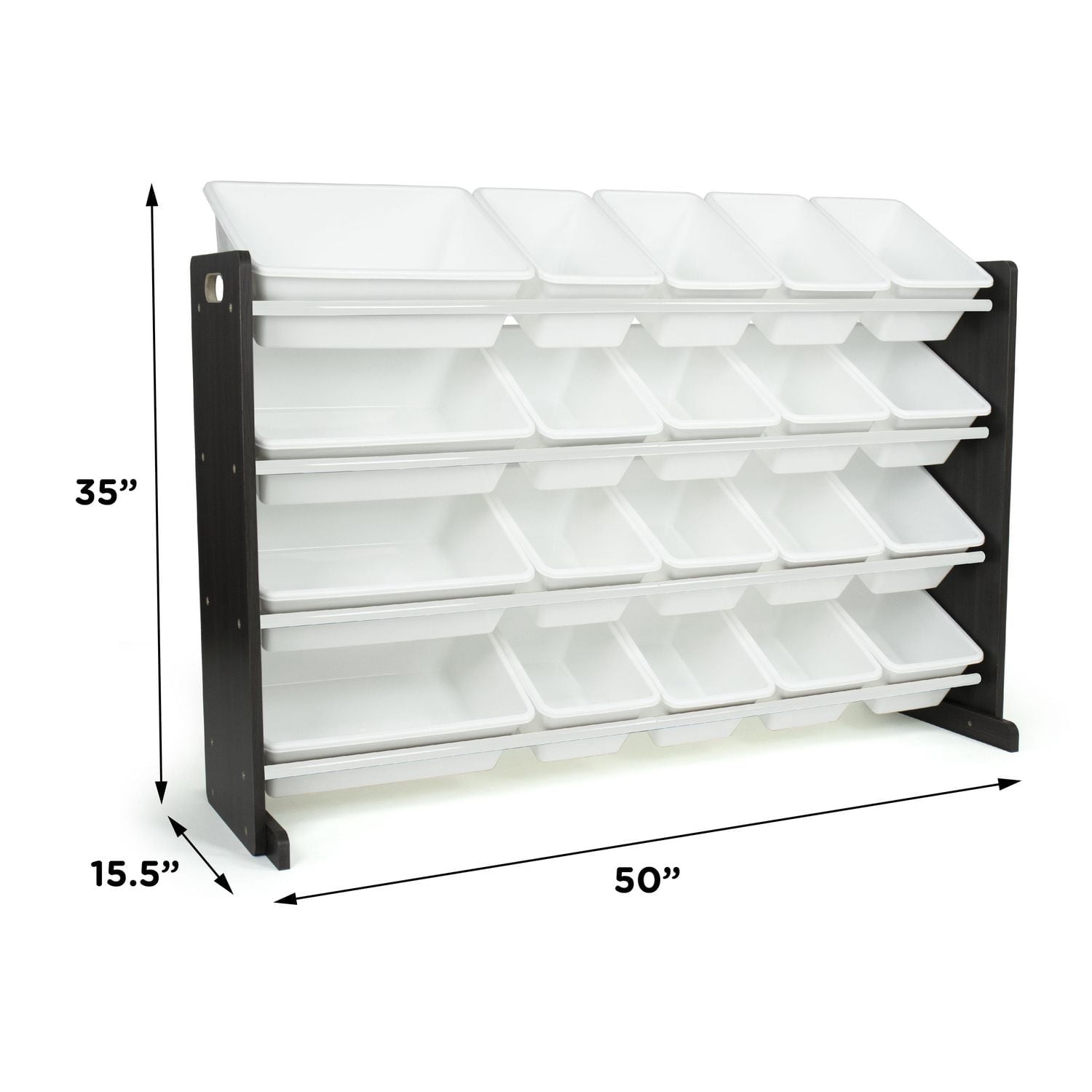 Humble Crew Extra Large Toy Storage Organizer with 20 Storage Bins