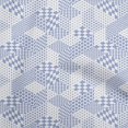 thumbnail image 1 of oneOone Polyester Spandex Light Blue Fabric Geometrical Mix Sewing Craft Projects Fabric Prints By Yard 56 Inch Wide, 1 of 4