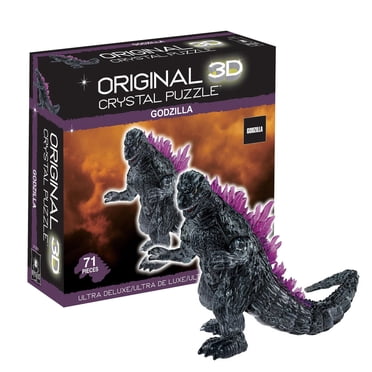 Godzilla 3D Puzzle en Cristal Ultra Deluxe