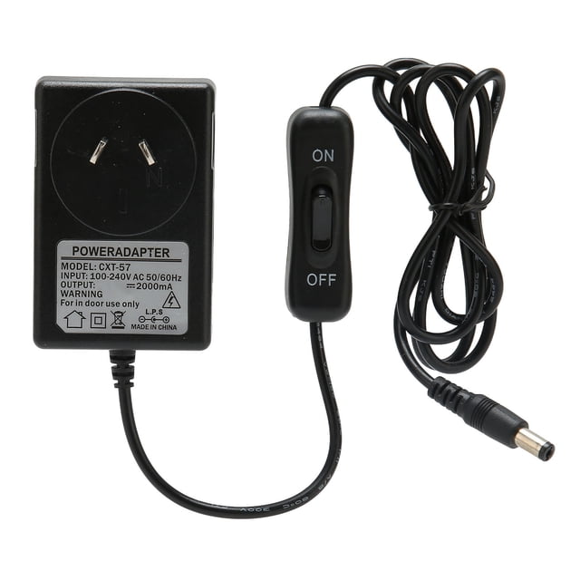 DC Power Supply Adapter, Universal Protection Function 12V Power Adapter Portable For DC Equipment EU Plug 12V 2A 24W,UK Plug 12V 2A 24W,AU Plug 12V 2A 24W,US Plug 12V 3A 36W