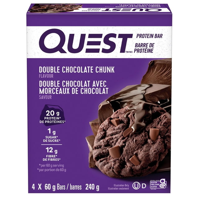 Quest Double Chocolate Chunk Protein Bar