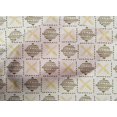 thumbnail image 4 of oneOone Cotton Poplin Fabric Leaves & Geometric Block Print Sewing Fabric BTY 42 Inch Wide, 4 of 4