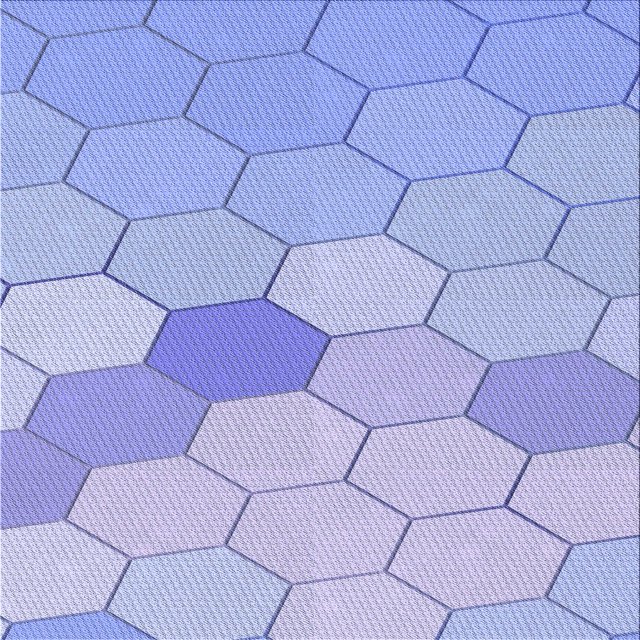 Ahgly Tapis d'Intérieur Lavable en Machine Carré Transitionnel Bleu Ange Bleu, 6 Pieds Carré