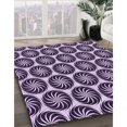 thumbnail image 3 of Ahgly Company Tapis d'Intérieur Lavable en Machine Carré Transitionnel Rose Blush, 5 Pieds Carré, 3 of 7