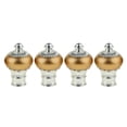 thumbnail image 2 of jifeng 4 Pcs Embouts de Tringle à Rideau Décoratifs Embouts de Tringle à Rideau Têtes de Tringle Embouts Style Or Brillant_1, 2 of 8