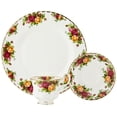 thumbnail image 2 of Royal Doulton Royal Albert Old Country Roses Ensemble de Vaisselle 12 Pcs, Multicolore, 2 of 4