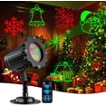 thumbnail image 1 of Aodebiao Christmas Laser Lights Projector Outdoor Holiday Decor Projector Lights Remote Control Waterproof Garden Wall Decor Landscape Lighting, 1 of 3