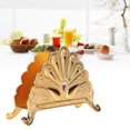 thumbnail image 4 of Napkin Holder, Decoration European Style Paper Napkin Holder Classical  For Restaurant Gold,Silver, 4 of 8
