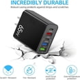 thumbnail image 3 of 65W Charger with Multiple Ports and Compact Design for Charging Multiple Devices with High-Quality and Safe Material and Wide Applicability, 3 of 6
