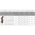 thumbnail image 3 of WTXUE Chemises de Nuit et Robes / Camisoles pour Femmes Nuisette Sans Manches Longue Chemise de Nuit Robe de Nuit Complète Grande Taille Chemise de Nuit Chemise / 1 Pce Rouge TG, 3 of 9