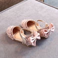 thumbnail image 4 of Girls Sandals Product Category Summer Korean Version Rhinestone Soft Sole Shoes for Kids with Leather Upper and Comfortable Lightweight Design, 4 of 7
