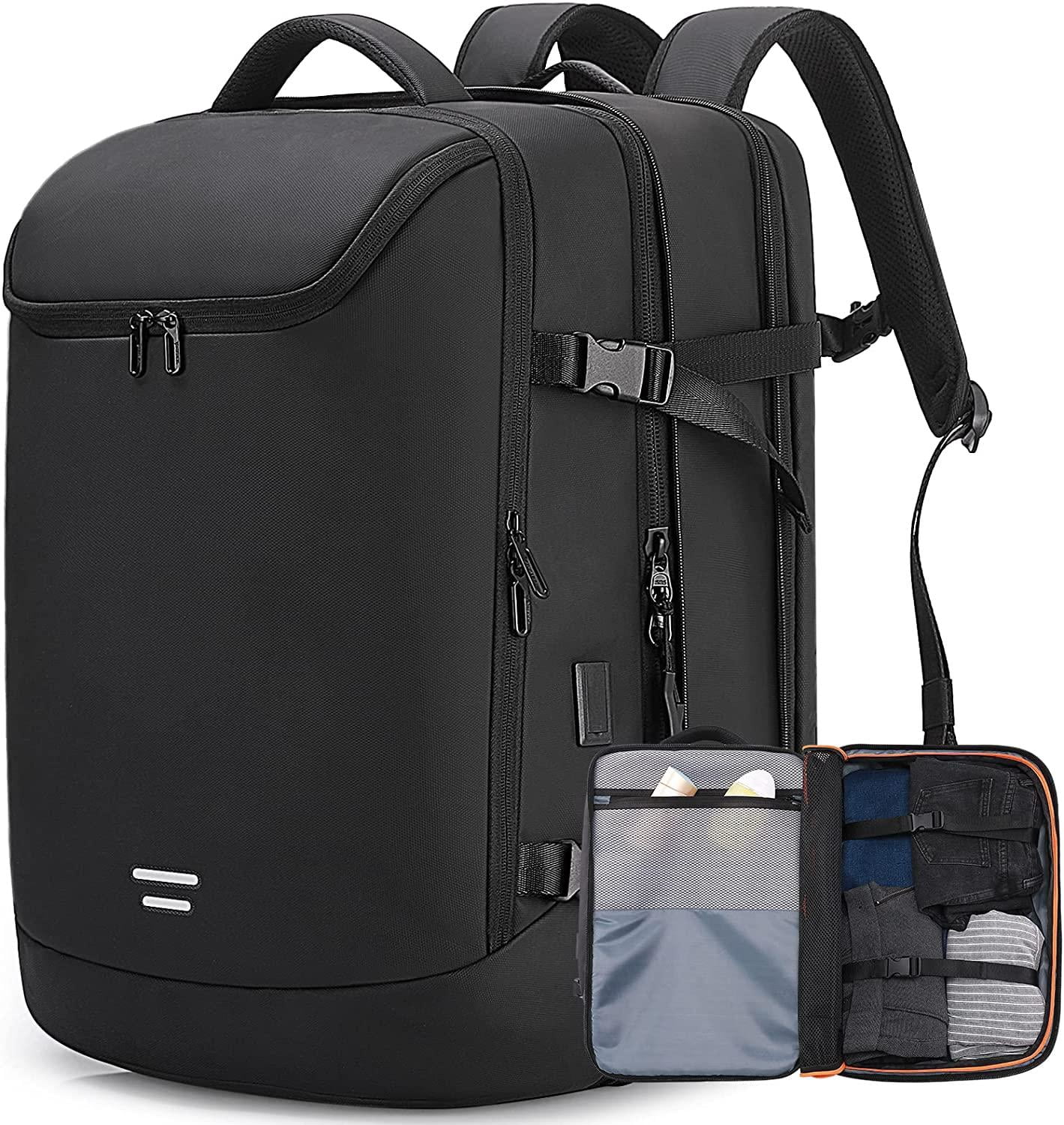 Travel Carry on Backpack 50L Expandable Flight Approved 